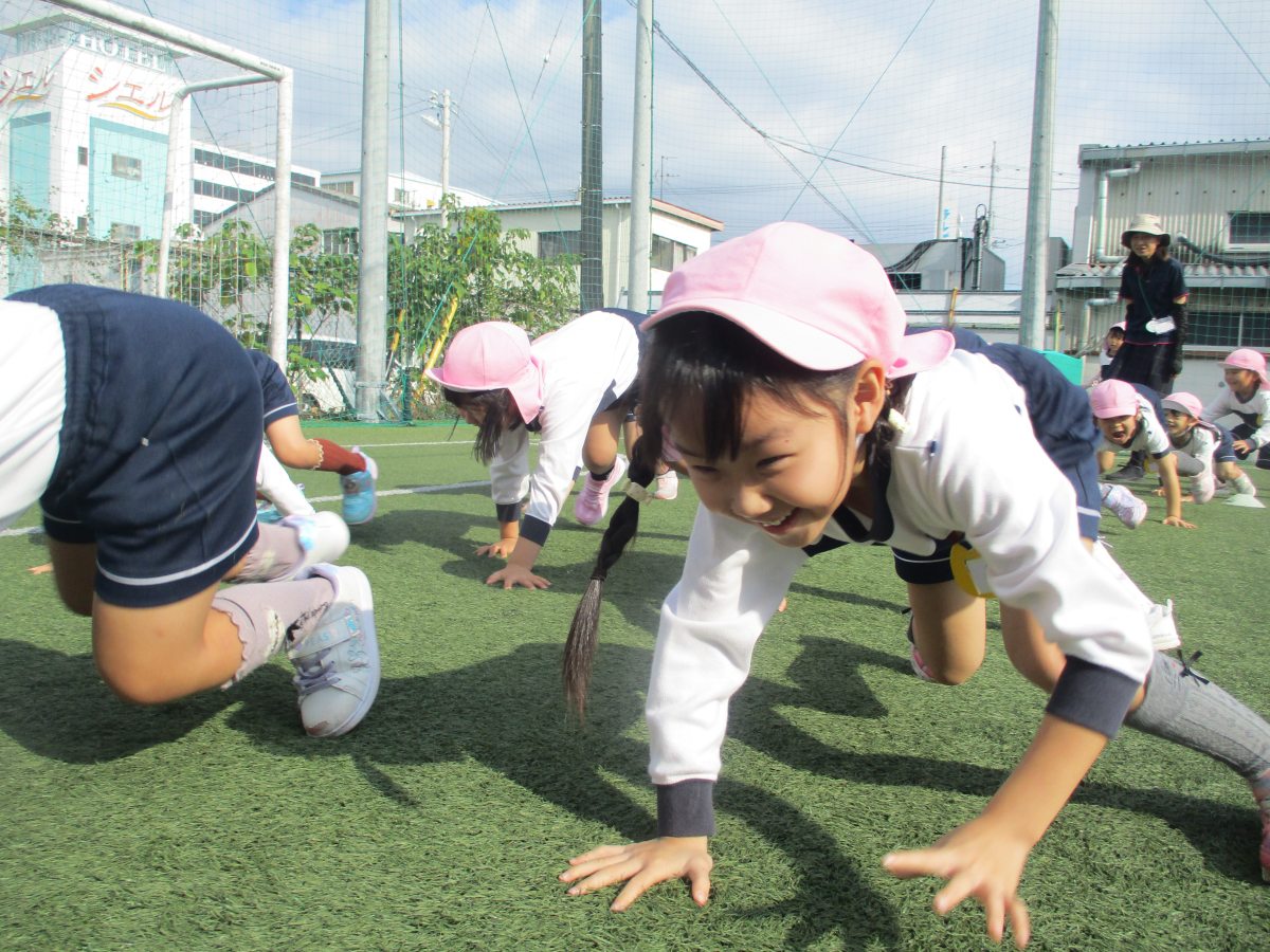 エスパルス巡回スポーツ教室（年長組）