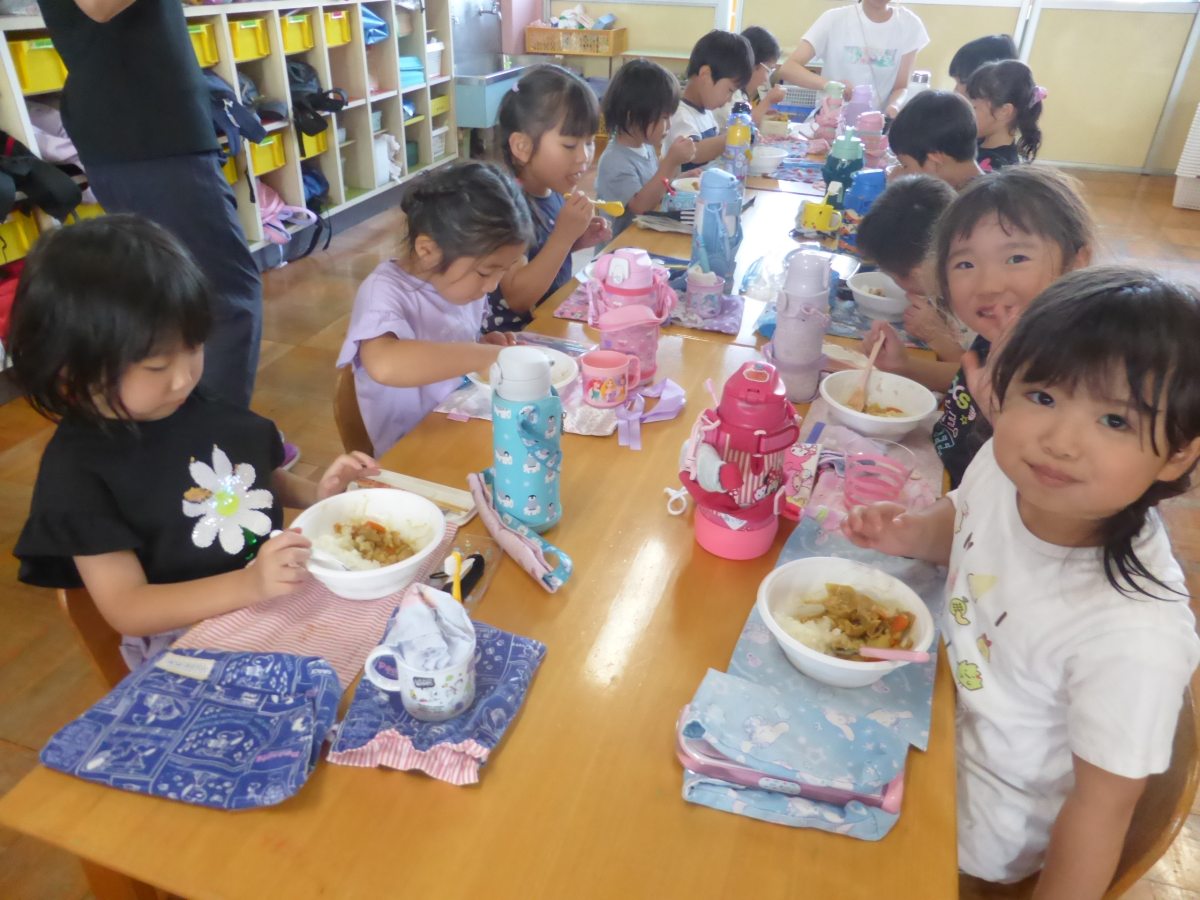 お泊まり保育（年長）