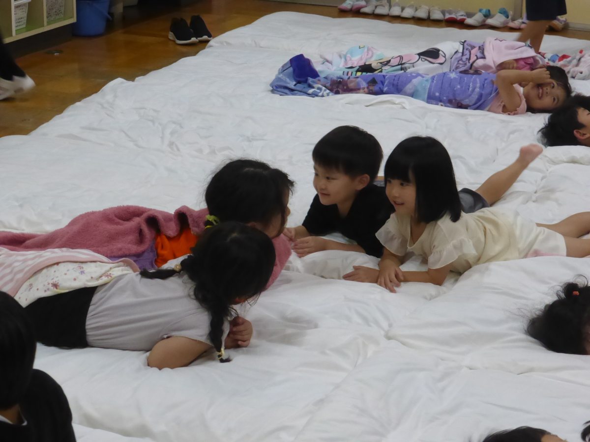 お泊まり保育（年長）