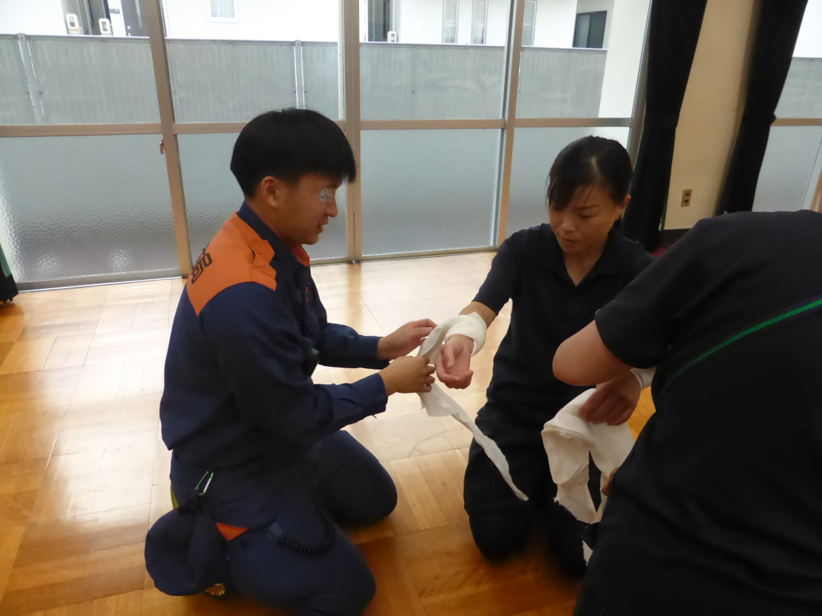 救命救急講習を受講しました