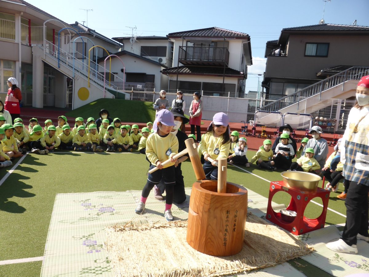 創立60周年 おもちつき