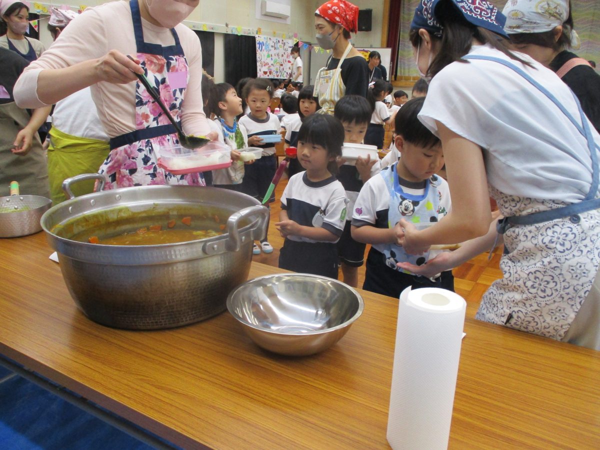 カレーパーティー(年長)