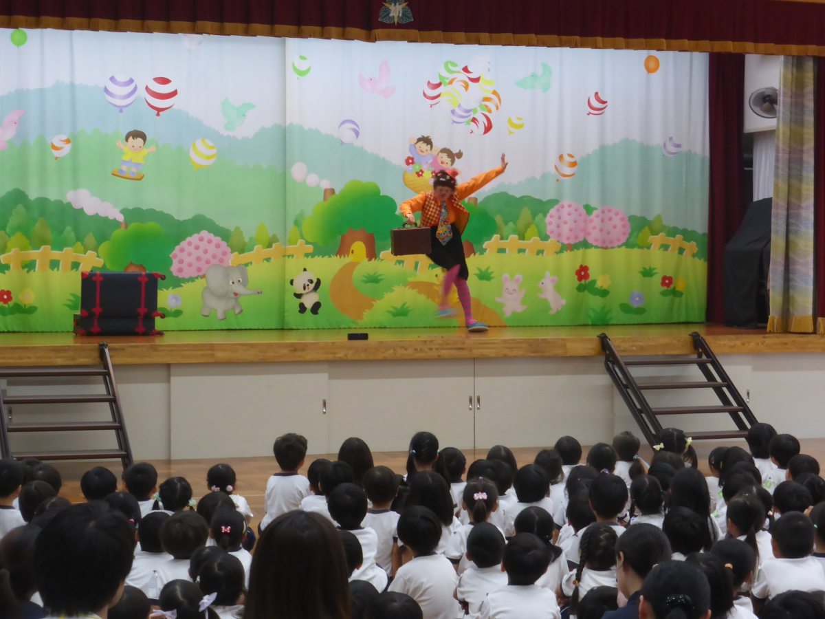 子育てフェアwith大道芸を行いました