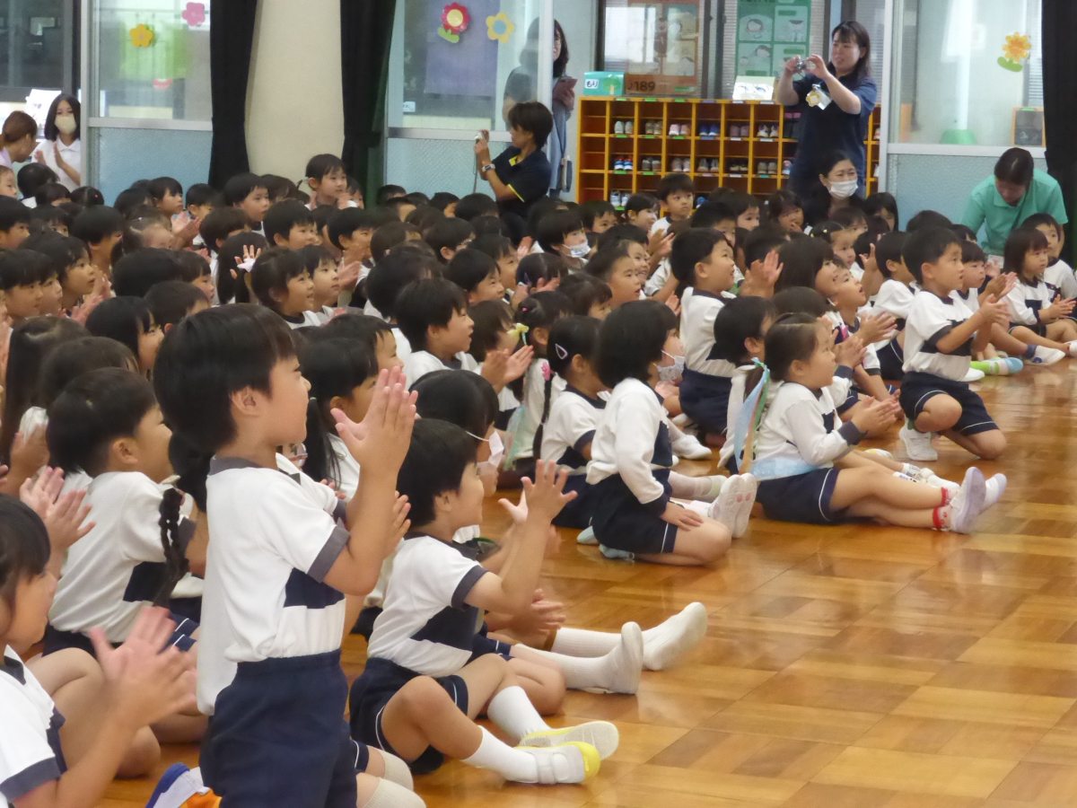子育てフェアwith大道芸を行いました