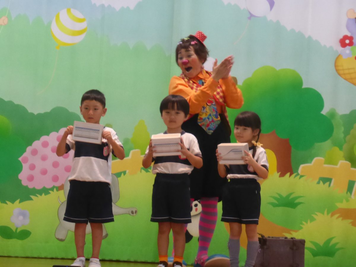 子育てフェアwith大道芸を行いました